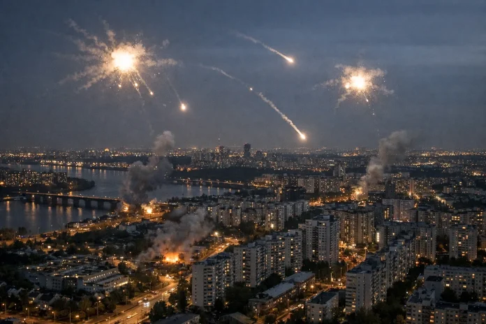 Ρωσία κλιμακώνει μαζικές αεροπορικές επιθέσεις σε ουκρανικές πόλεις ρωσικές επιθέσεις στην Ουκρανία