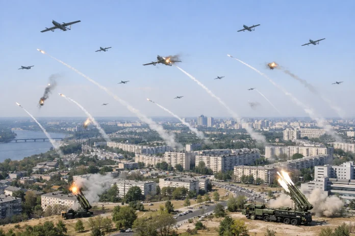 Ουκρανία: Μαζική ρωσική επίθεση με 361 drones σε μία ημέρα ρωσική επίθεση με drones στην Ουκρανία
