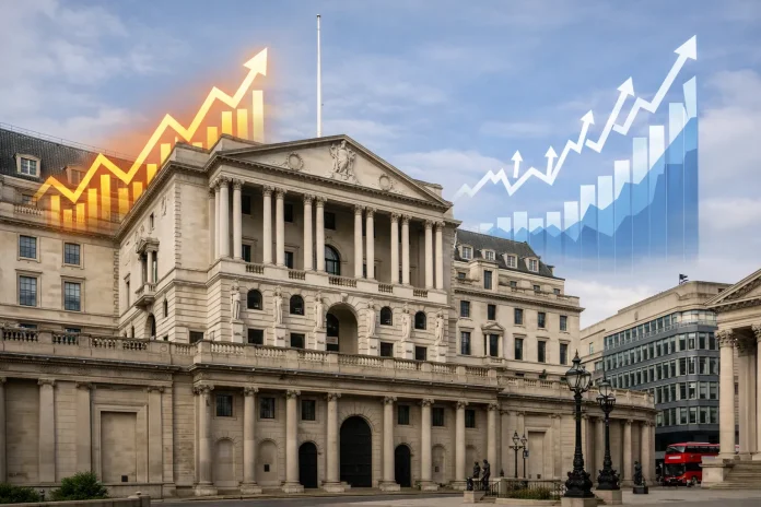 BoE: Παγκόσμιο σοκ προσφοράς από την κλιμάκωση στη Μέση Ανατολή σοκ προσφοράς παγκόσμιας οικονομίας