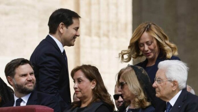 Ιταλία: Επίσκεψη Ρούμπιο σε Ρώμη και Βατικανό με φόντο γεωπολιτικές εντάσεις Μάρκο Ρούμπιο OR Marco Rubio, Τζόρτζια Μελόνι OR Giorgia Meloni, Ιταλία OR Italy, Βατικανό OR Vatican