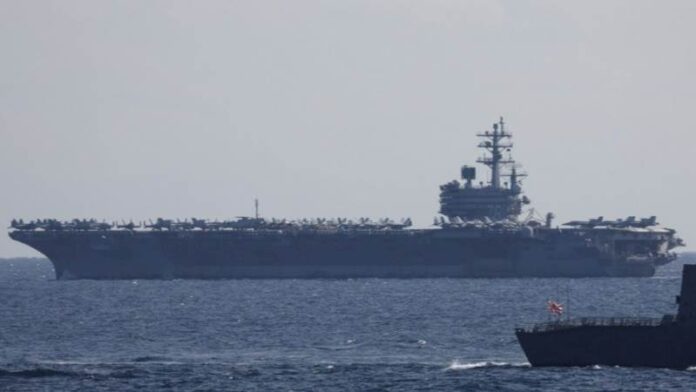 Ιράν OR Iran, ΗΠΑ OR USA, CENTCOM, USS George H.W. Bush, Περσικός Κόλπος OR Persian Gulf, στενά Ορμούζ OR Strait of Hormuz