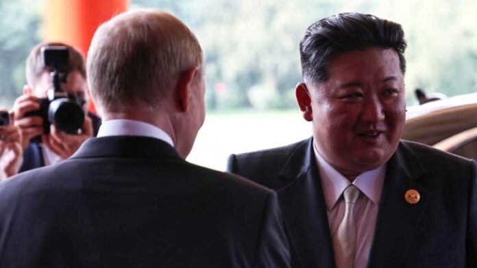 Κιμ Γιονγκ Ουν OR Kim Jong-un, Βλαντίμιρ Πούτιν OR Vladimir Putin, Βόρεια Κορέα OR North Korea, Ρωσία OR Russia