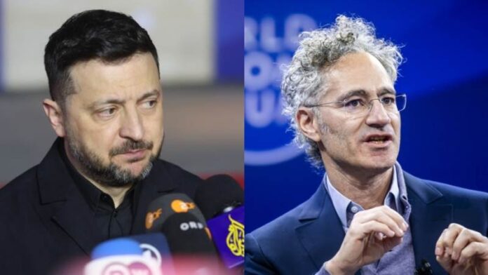 Ουκρανία: Η συνάντηση Ζελένσκι – Palantir και ο ψηφιακός πόλεμος Ουκρανία OR Ukraine, Ζελένσκι OR Zelensky, Palantir, Alex Karp, ΗΠΑ OR USA