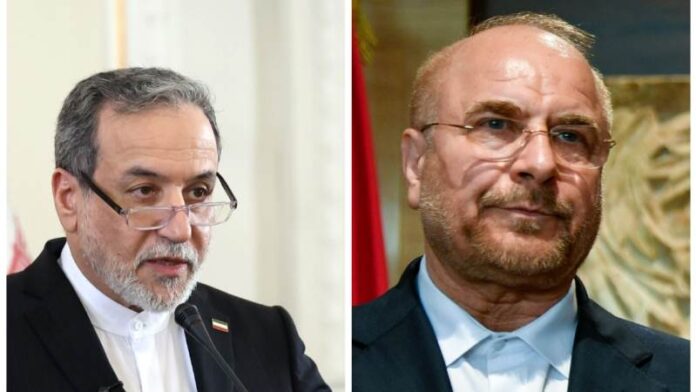 Iran OR Ιράν Qatar OR Κατάρ Trump OR Τραμπ Araghchi Ghalibaf