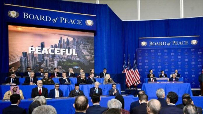 Trump OR Τραμπ Board of Peace Gaza OR Γάζα