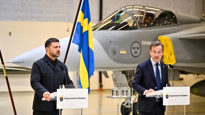 Σουηδία: Δωρεά μαχητικών Gripen στην Ουκρανία αλλάζει την ισορροπία Sweden OR Σουηδία OR Saab OR Gripen OR Ουκρανία