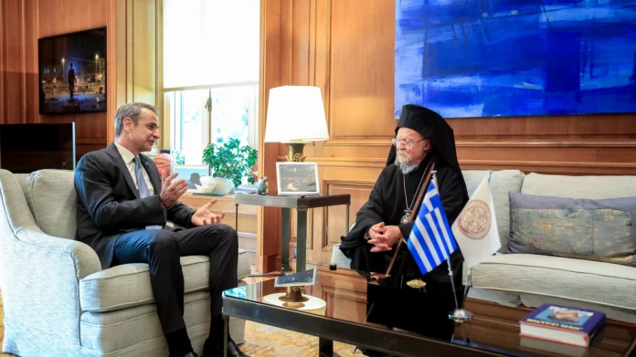 Μήνυμα στήριξης Μητσοτάκη προς Βαρθολομαίο και Οικουμενικό Πατριαρχείο Μήνυμα στήριξης Μητσοτάκη προς Βαρθολομαίο και Οικουμενικό Πατριαρχείο