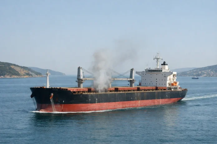 έκρηξη νοτιοκορεατικό πλοίο Στενά Ορμούζ