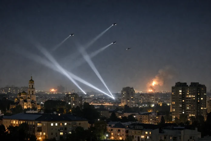 Ουκρανία: Νέος μαζικός βομβαρδισμός με drones σε πολλές περιοχές επιθέσεις με drones στην Ουκρανία
