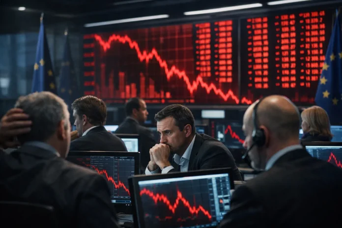 Πιέσεις στα ευρωπαϊκά χρηματιστήρια από Ουκρανία και Μέση Ανατολή ευρωπαϊκά χρηματιστήρια γεωπολιτικός κίνδυνος