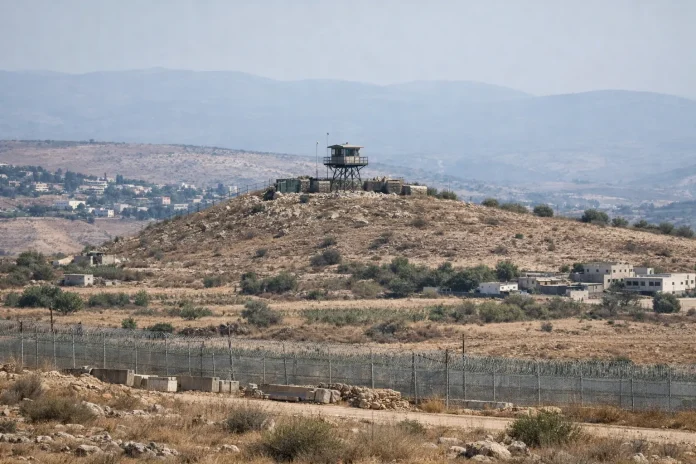 Ισραήλ: Πλήγμα σε υποδομές της Χεζμπολάχ στη νότια Λιβανική μεθόριο Ισραήλ Χεζμπολάχ νότιος Λίβανος