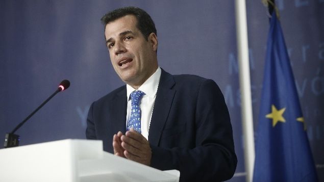 Θάνος Πλεύρης OR Plevris Λεόν Γκλόντεν OR Gloden Υπουργείο Μετανάστευσης και Ασύλου Ευρωπαϊκό Σύμφωνο Μετανάστευσης