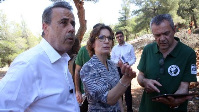 Παπασταύρου αναδεικνύει Antinero και χωροταξικά πλαίσια ως πυλώνες προστασίας Σταύρος Παπασταύρου OR Papastavrou, Jessika Roswall, Antinero, Υμηττός, Natura