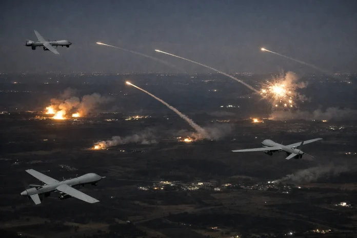 Ουκρανική αεράμυνα κατά ρωσικών drones