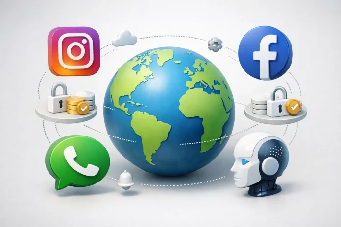 Meta λανσάρει συνδρομές σε Instagram, Facebook, WhatsApp και Meta AI Meta OR Zuckerberg