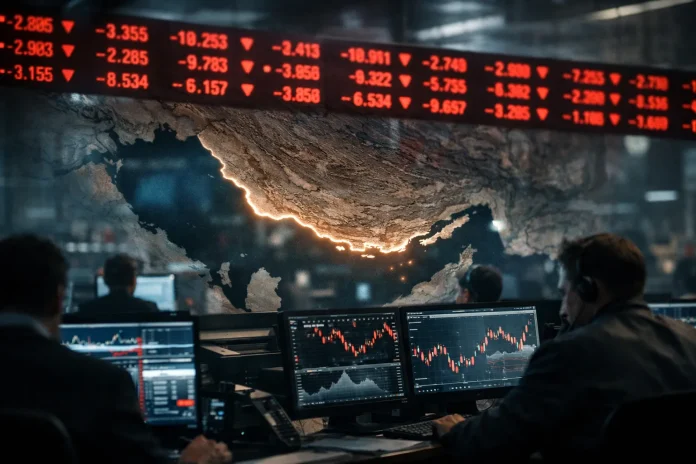 Πιέσεις στη Wall Street καθώς κλιμακώνεται η κρίση με το Ιράν Πιέσεις στη Wall Street λόγω έντασης με το Ιράν