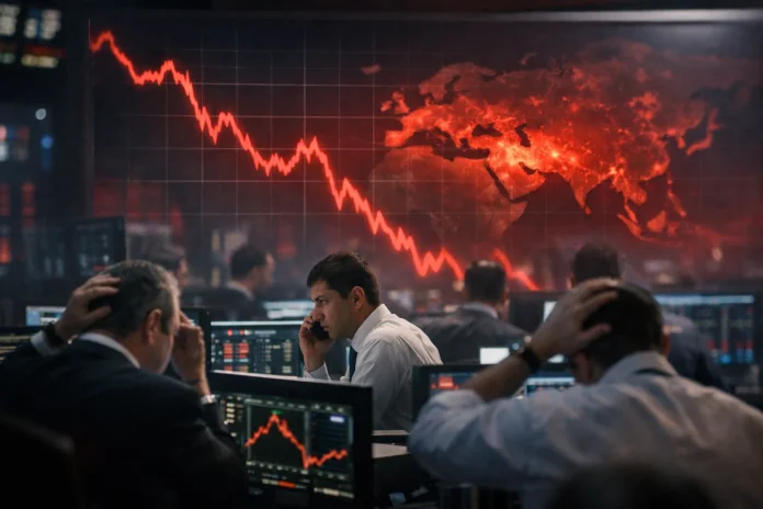 Πτώση στη Wall Street μετά τις εκρήξεις στο Ιράν και απειλές δασμών Πτώση στη Wall Street λόγω έντασης στη Μέση Ανατολή