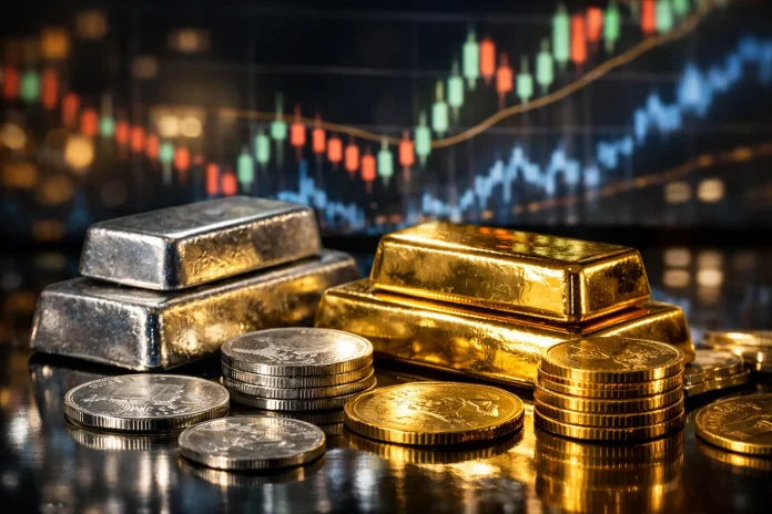 Βουτιά 4% στο ασήμι μετά δηλώσεις Τραμπ για το Ιράν πτώση τιμών ασημιού