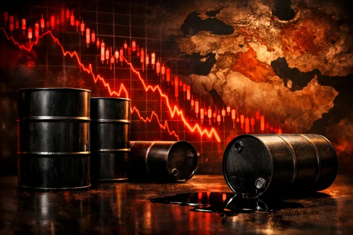 Ισχυρή πτώση στο πετρέλαιο WTI κάτω από τα 100 δολάρια πτώση τιμών πετρελαίου WTI