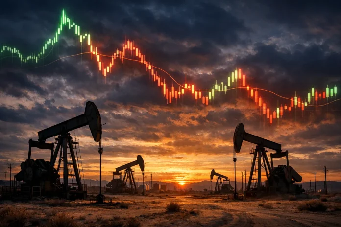 Πτώση στο WTI μετά το ράλι λόγω έντασης ΗΠΑ–Ιράν πτώση τιμών πετρελαίου WTI