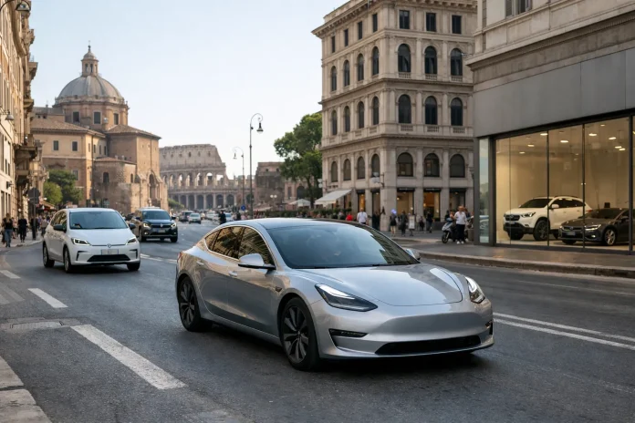 Ιταλία: Πτώση στις ταξινομήσεις Tesla τον Απρίλιο, άνοδος στο τετράμηνο ταξινομήσεις Tesla στην Ιταλία