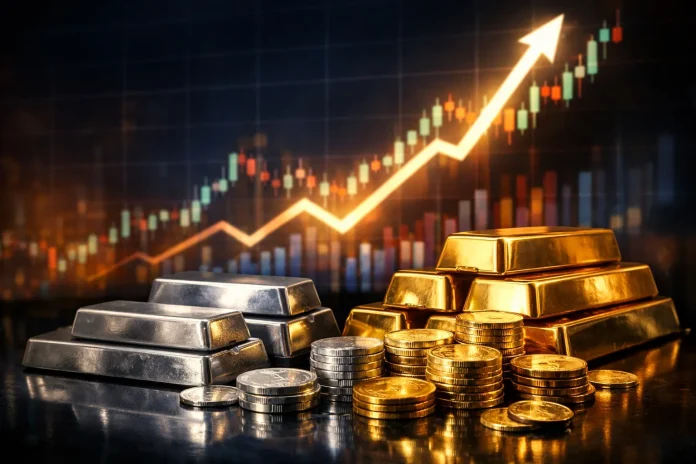Άλμα 5% στο ασήμι καθώς οι αγορές ποντάρουν σε ύφεση στη Μέση Ανατολή τιμή ασημιού