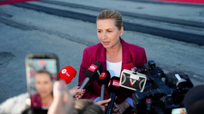 Δανία: Η Μέτε Φρεντέρικσεν ανακοινώνει τη νέα κυβέρνηση συνασπισμού Δανία OR Denmark, Μέτε Φρεντέρικσεν OR Mette Frederiksen, Πία Όλσεν Ντιρ OR Pia Olsen Dyhr, Λαρς Λέκε Ράσμουσεν OR Lars Lokke Rasmussen, Μάρτιν Λίντεγκορντ OR Martin Lidegaard