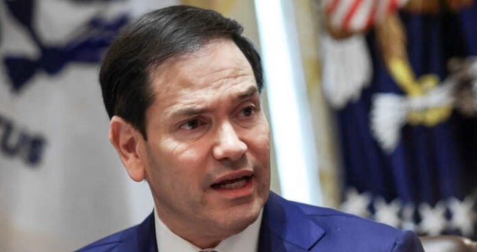 Μάρκο Ρούμπιο OR Marco Rubio, Ροδρίγο Παζ OR Rodrigo Paz, Ντόναλντ Τραμπ OR Donald Trump