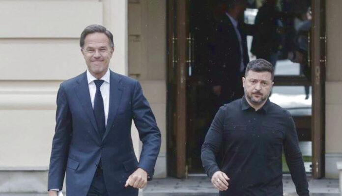 Ουκρανία: Ζελένσκι συζητά με Ρούτε ενίσχυση αεράμυνας ενίσχυση αεράμυνας