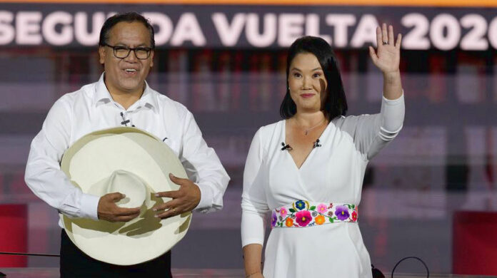 Peru OR Περού Keiko Fujimori Roberto Sanchez
