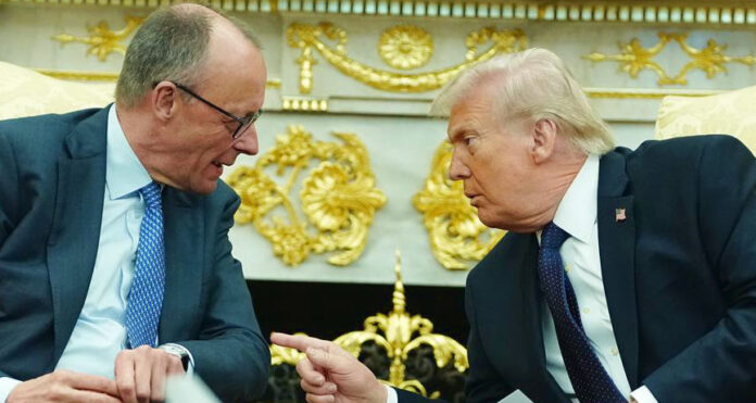 Friedrich Merz OR Φρίντριχ Μερτς, Iran OR Ιράν, Trump OR Τραμπ