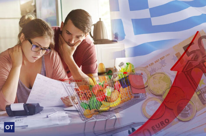ακρίβεια Ελλάδα, πληθωρισμός, Eurostat, S&P Global, akriveia Ellada, plithorismos