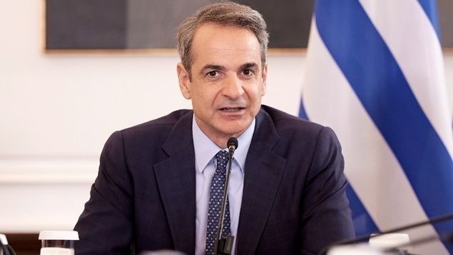Ο Κυριάκος Μητσοτάκης συναντά τον Πρόεδρο του Παναμά στο Μαξίμου Κυριάκος Μητσοτάκης OR Kyriakos Mitsotakis, José Raúl Mulino OR Προεδρος Παναμά
