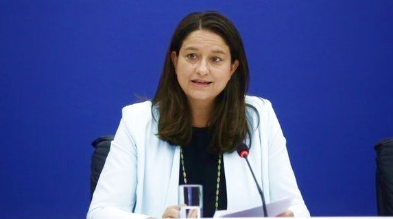 Κεραμέως παρουσιάζει σχέδιο εργασίας και εκπαίδευσης έως το 2030 Νίκη Κεραμέως OR Niki Kerameos OR Υπουργείο Εργασίας OR Ellada 2030