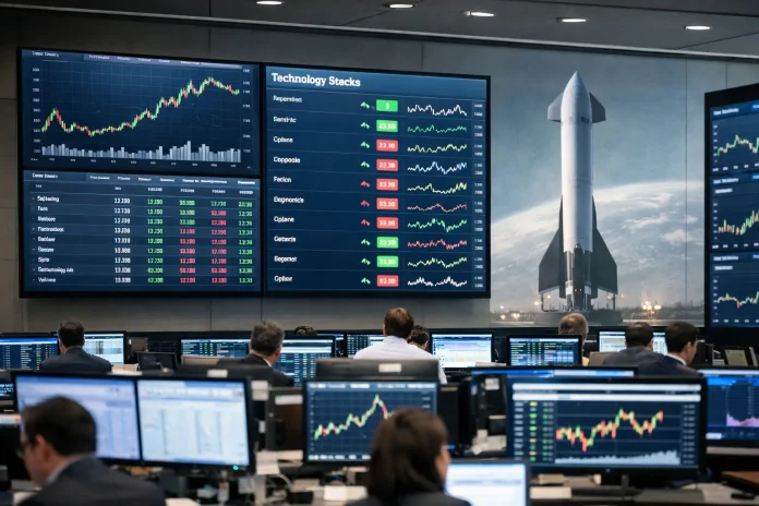 SpaceX προειδοποιεί για μεγάλη μελλοντική έκδοση μετοχών μετά το IPO SpaceX OR Elon Musk