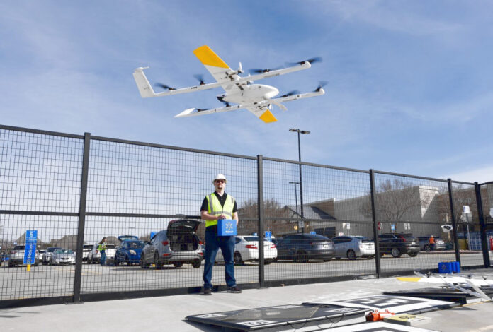 ΗΠΑ: Η Wing επεκτείνει τις παραδόσεις με drone σε επτά νέες πόλεις Wing OR Walmart