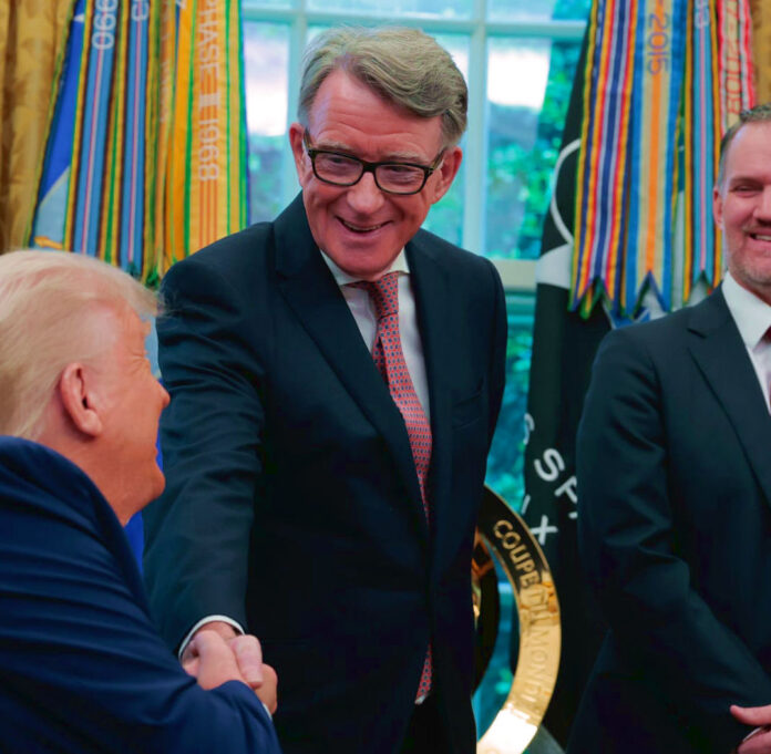 Peter Mandelson OR Μάντελσον Keir Starmer OR Στάρμερ Βρετανία