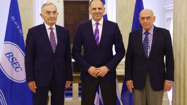 Γεραπετρίτης δηλώνει προτεραιότητα την οικονομική συνεργασία ΟΣΕΠ οικονομική συνεργασία Ευξείνου Πόντου
