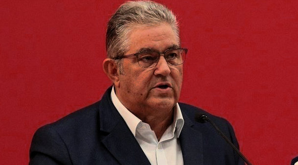 Δημήτρης Κουτσούμπας ζητά ενίσχυση ΚΚΕ απέναντι στην πολεμική εμπλοκή πολεμική εμπλοκή