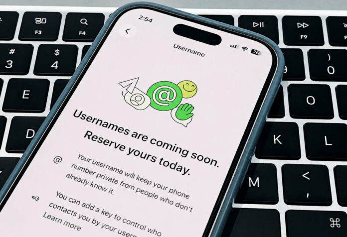 usernames WhatsApp